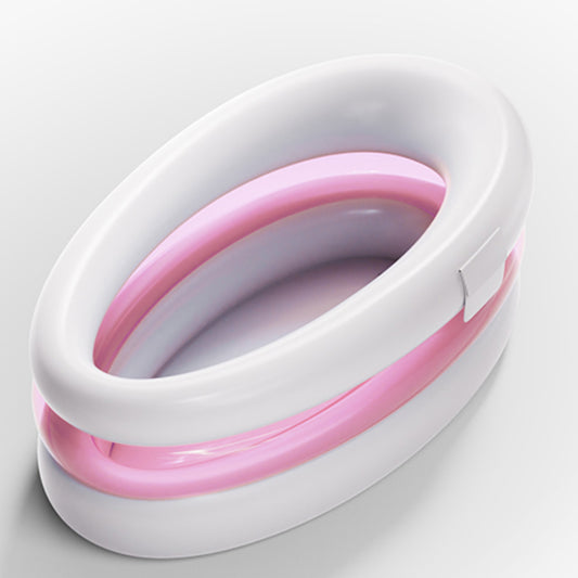 Adult specific foldable inflatable bath tub