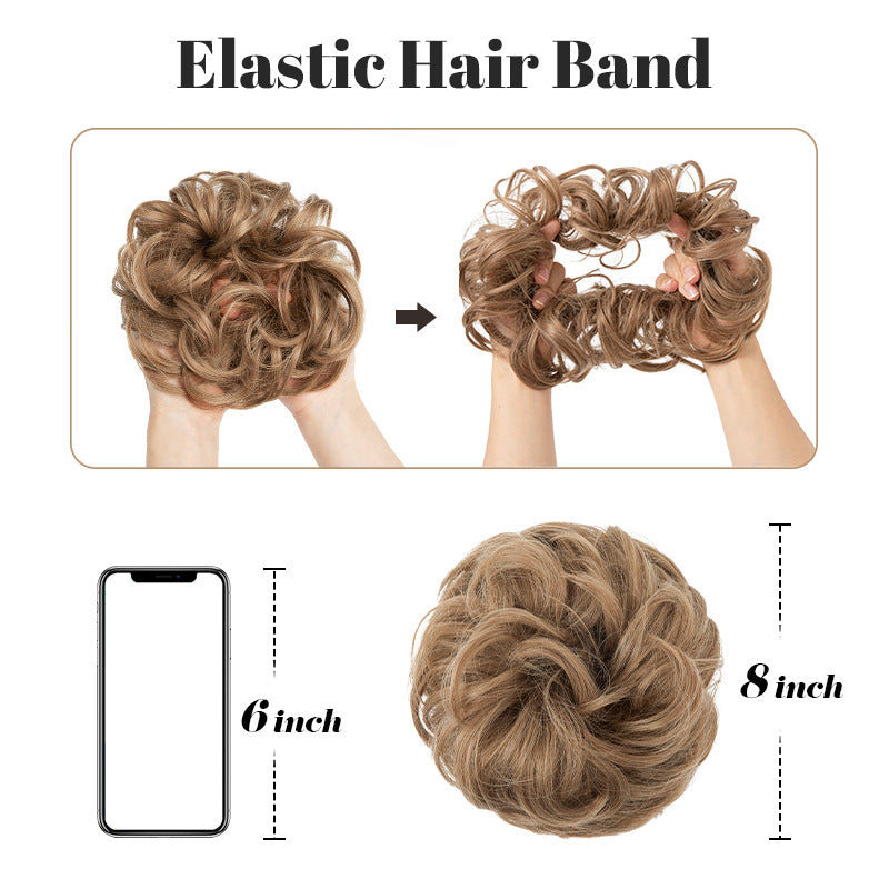 Natural Fluffy Simulated Women's Hair Accessories
