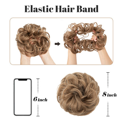 Natural Fluffy Simulated Women's Hair Accessories
