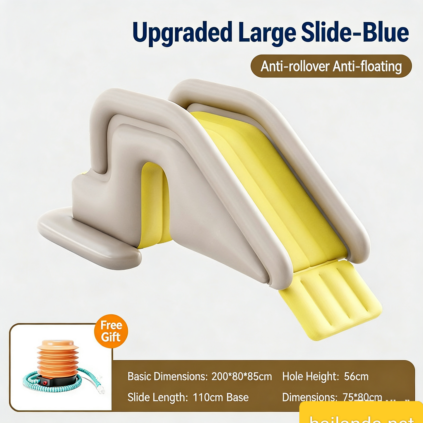 Children's home swimming pool and water slide sunshade supporting equipment