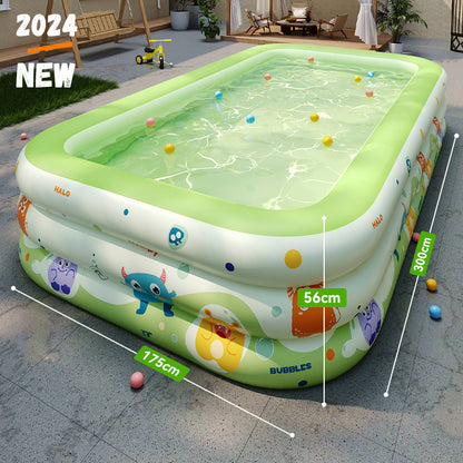 Children's home swimming pool and water slide sunshade supporting equipment