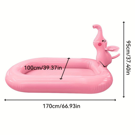 Children's inflatable fountain pool