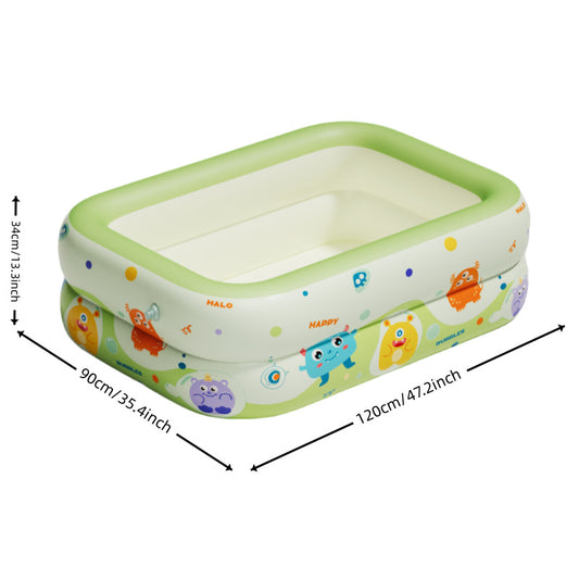 Children's home swimming pool and water slide sunshade supporting equipment